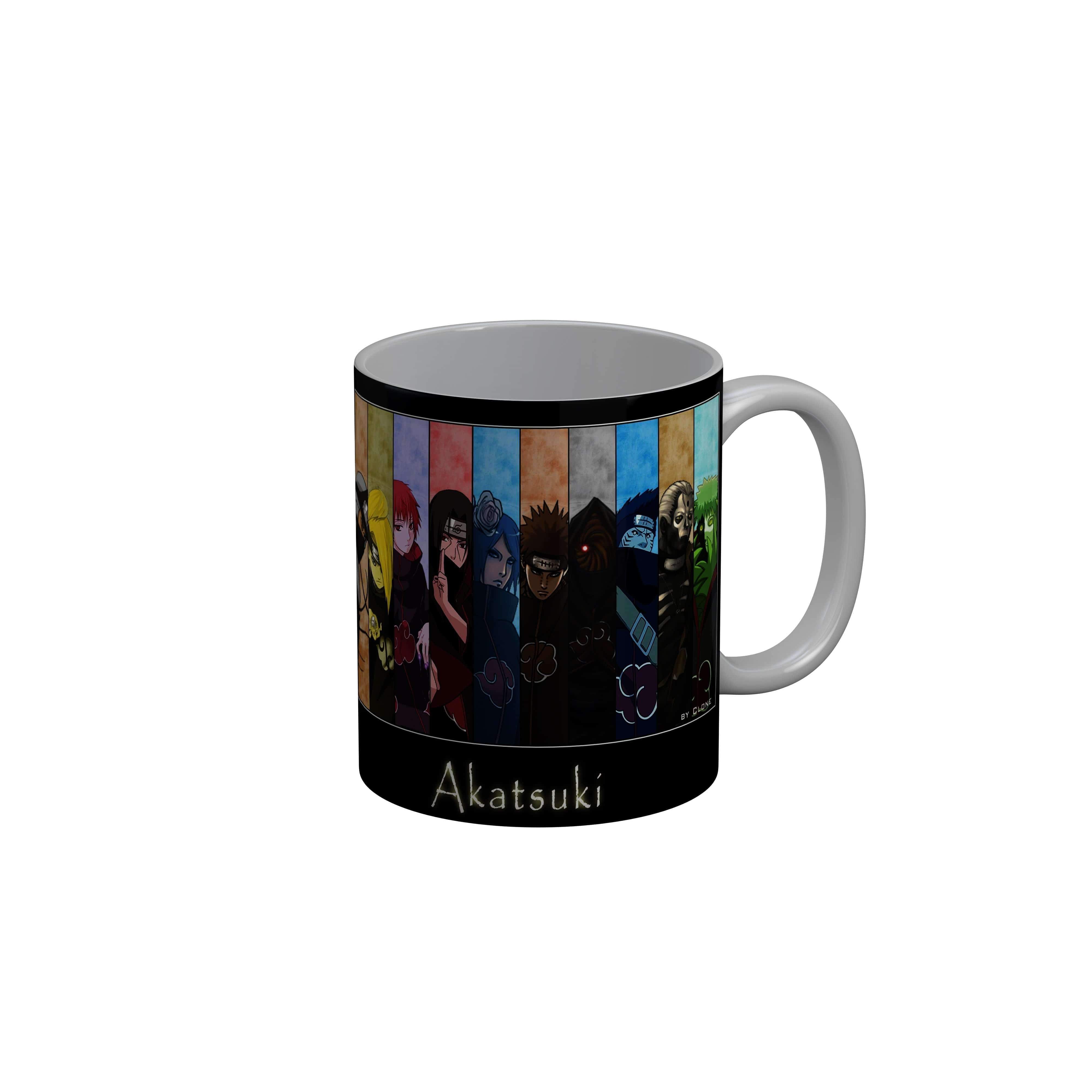 FashionRazor Akatuski Cartoon Ceramic Coffee Mug Akatuski Cartoon Mug FashionRazor