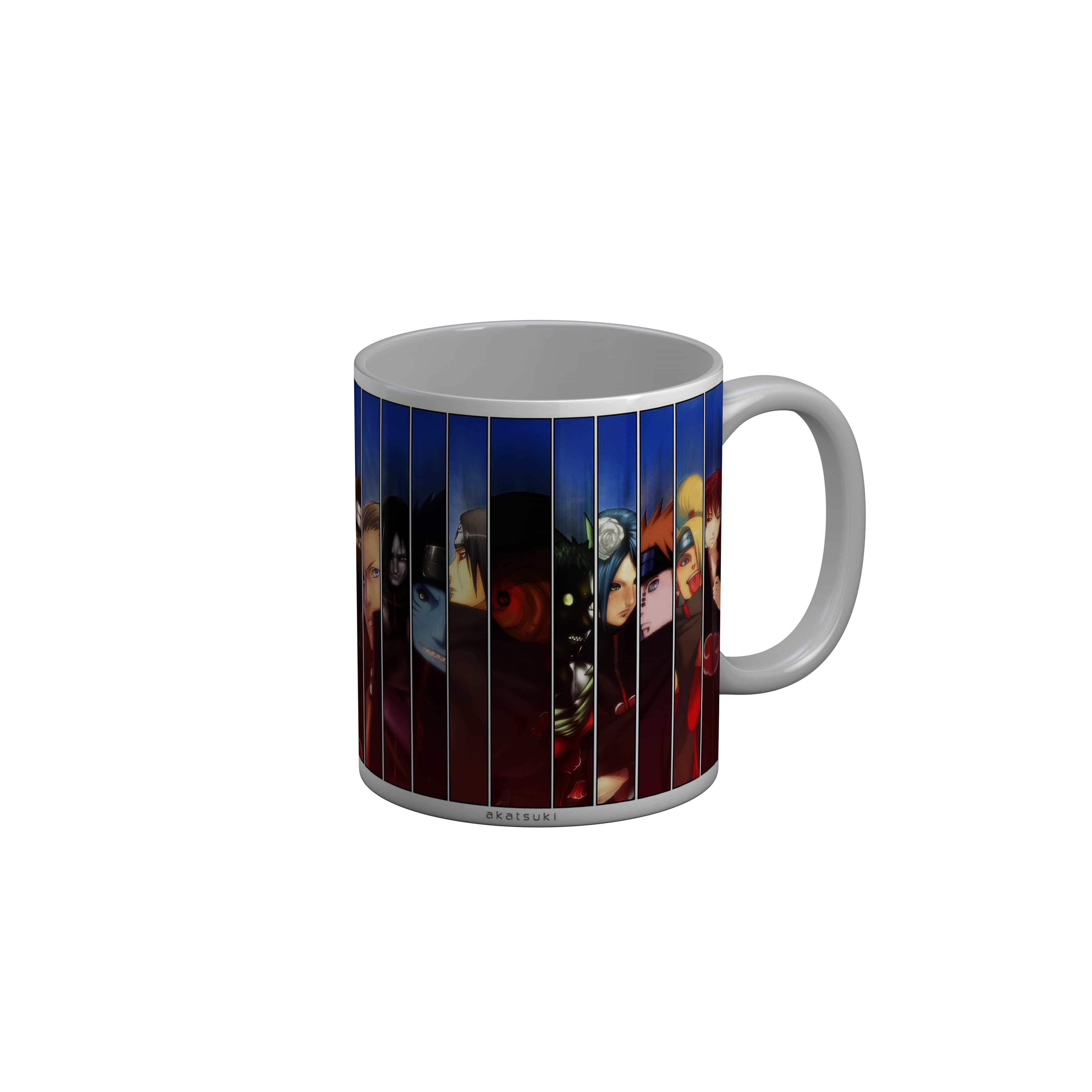 FashionRazor Akatuski Cartoon Ceramic Coffee Mug Akatuski Cartoon Mug FashionRazor