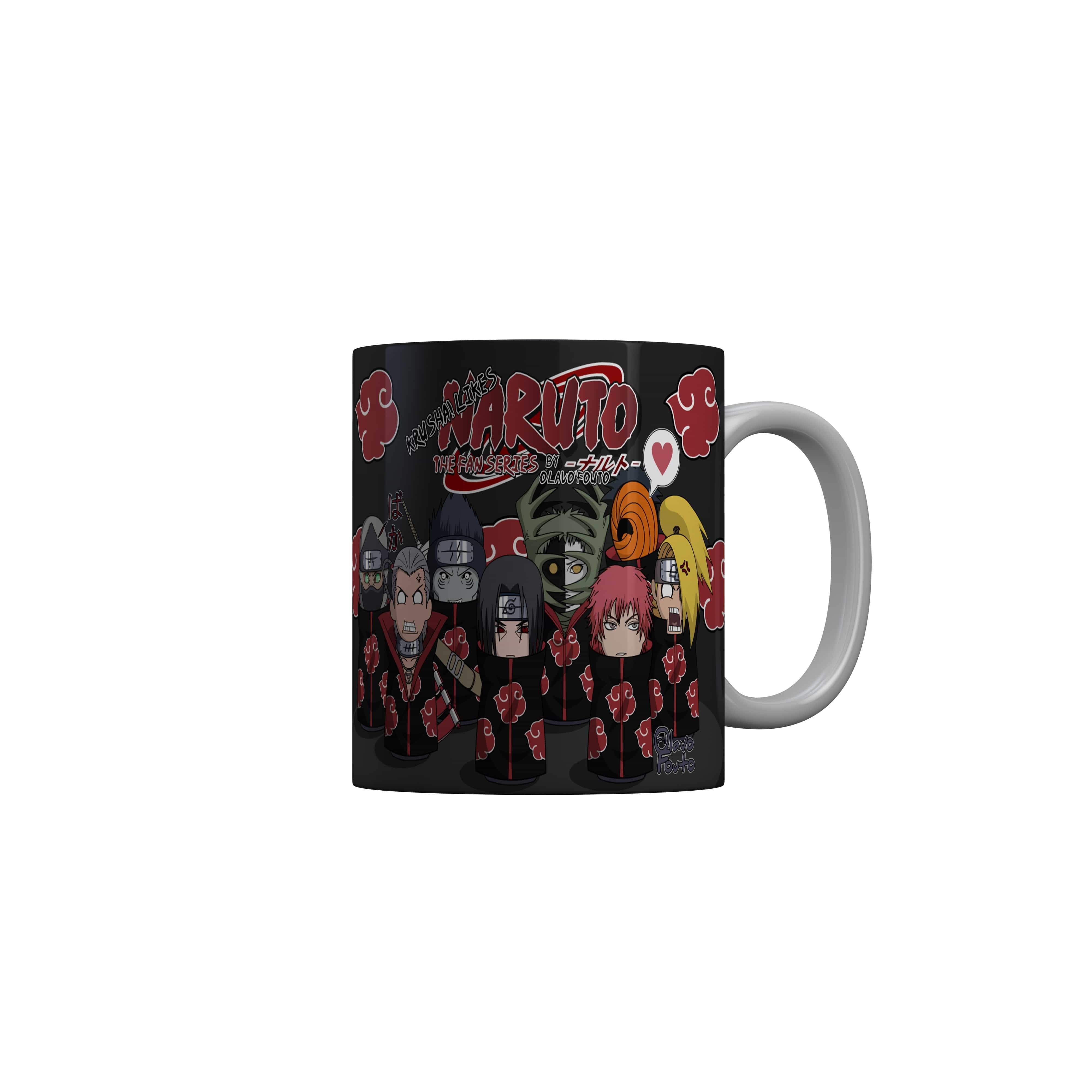 FashionRazor Akatuski Cartoon Ceramic Coffee Mug Akatuski Cartoon Mug FashionRazor