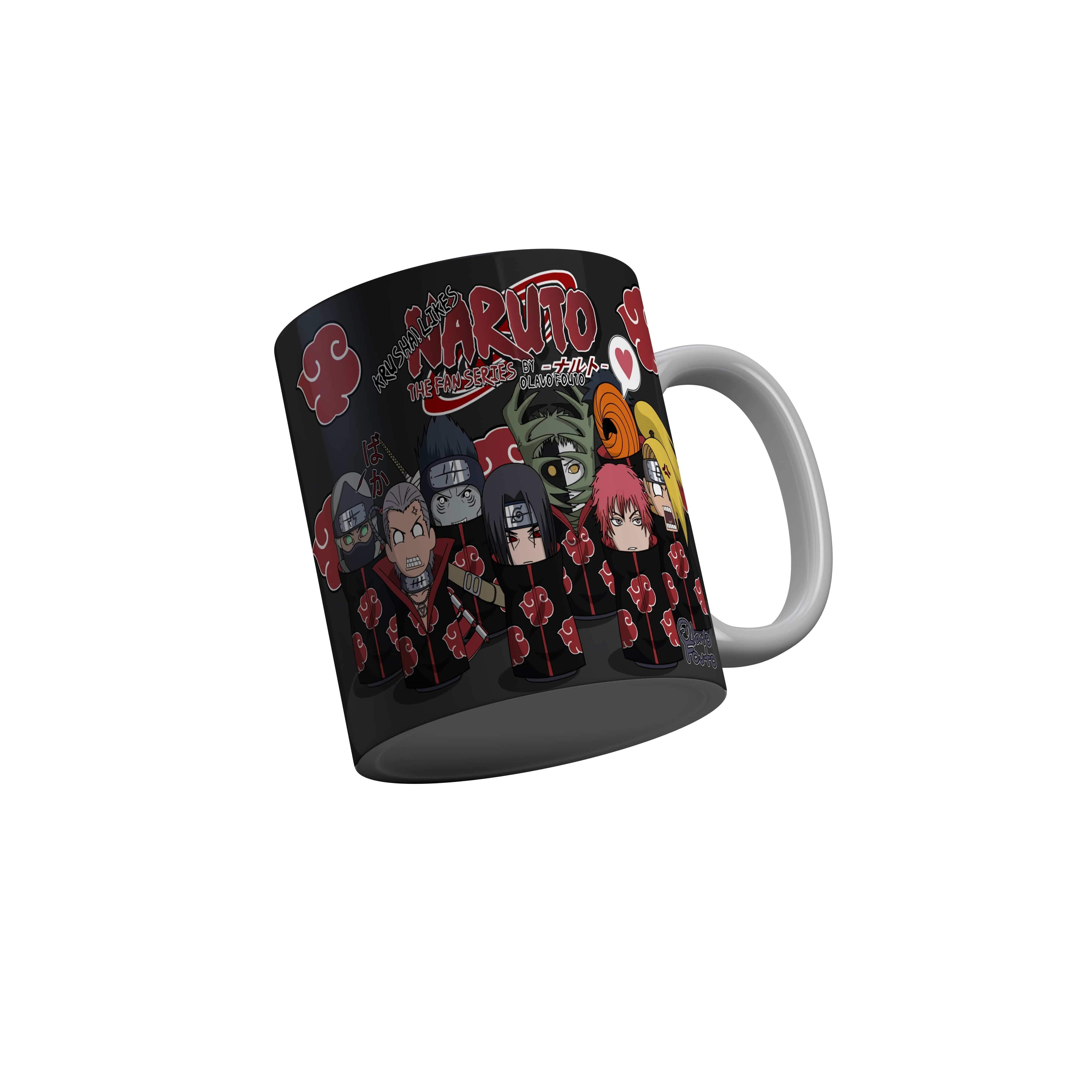 FashionRazor Akatuski Cartoon Ceramic Coffee Mug Akatuski Cartoon Mug FashionRazor