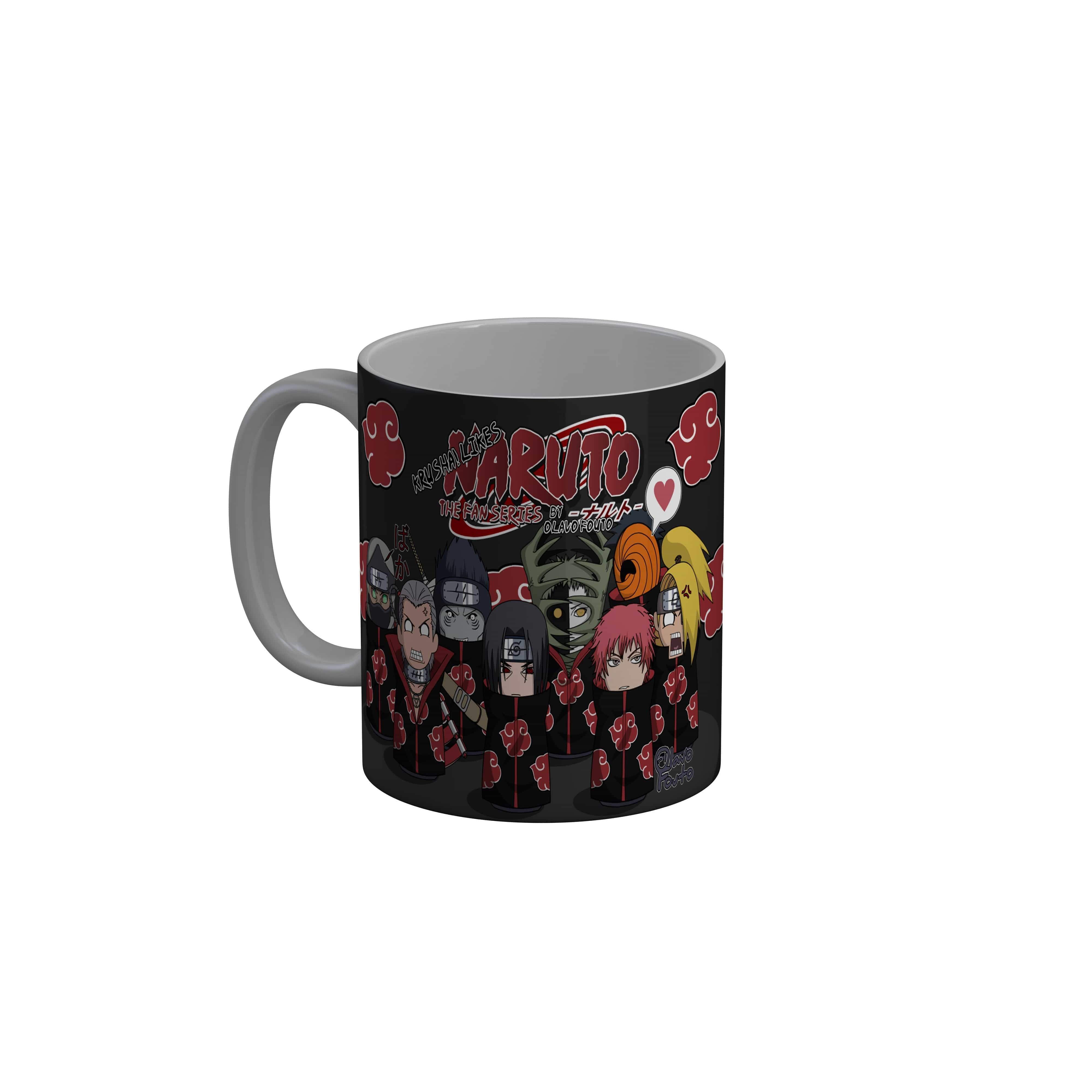 FashionRazor Akatuski Cartoon Ceramic Coffee Mug Akatuski Cartoon Mug FashionRazor