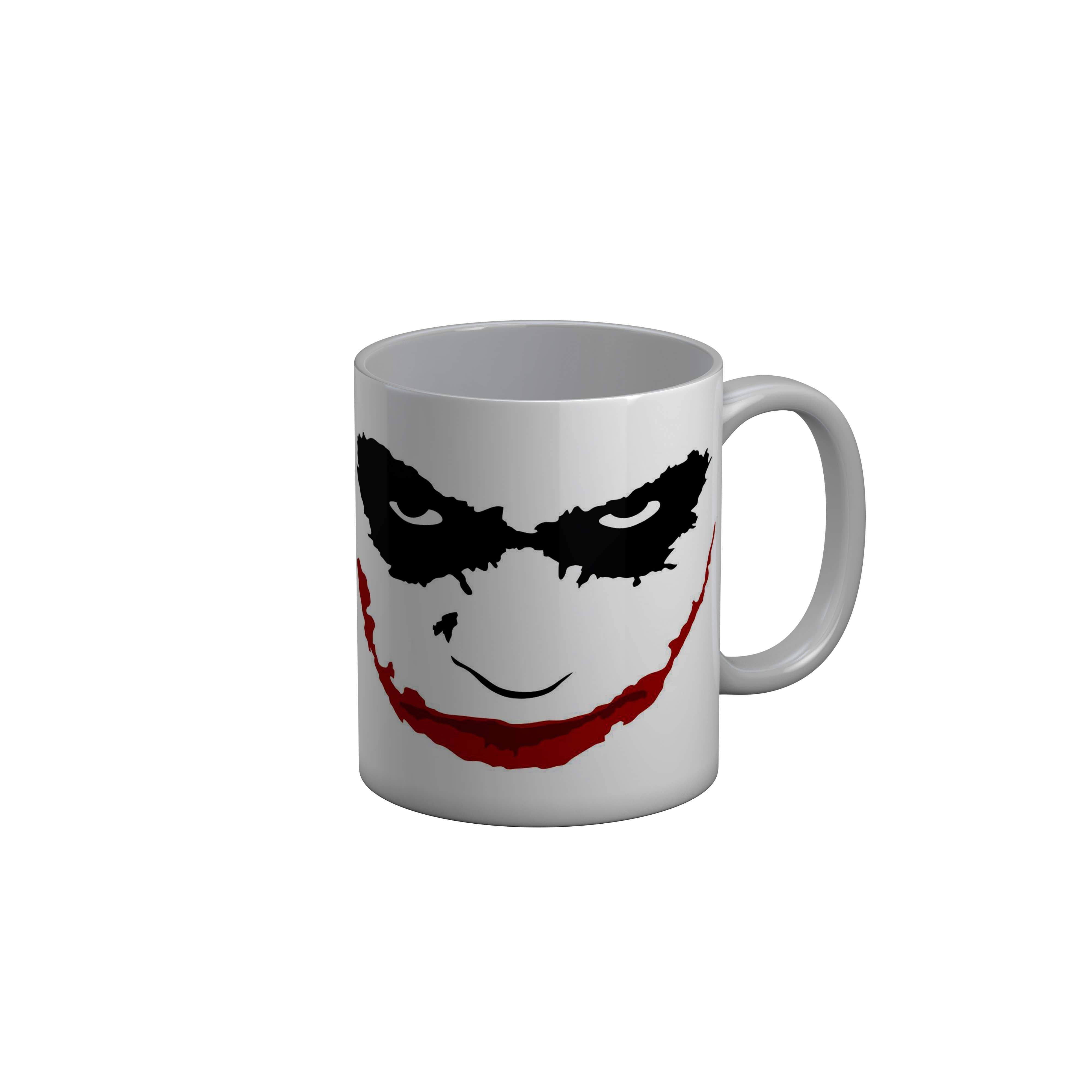 FashionRazor Angry Face White Ceramic Coffee Mug, 350 ml Mug FashionRazor