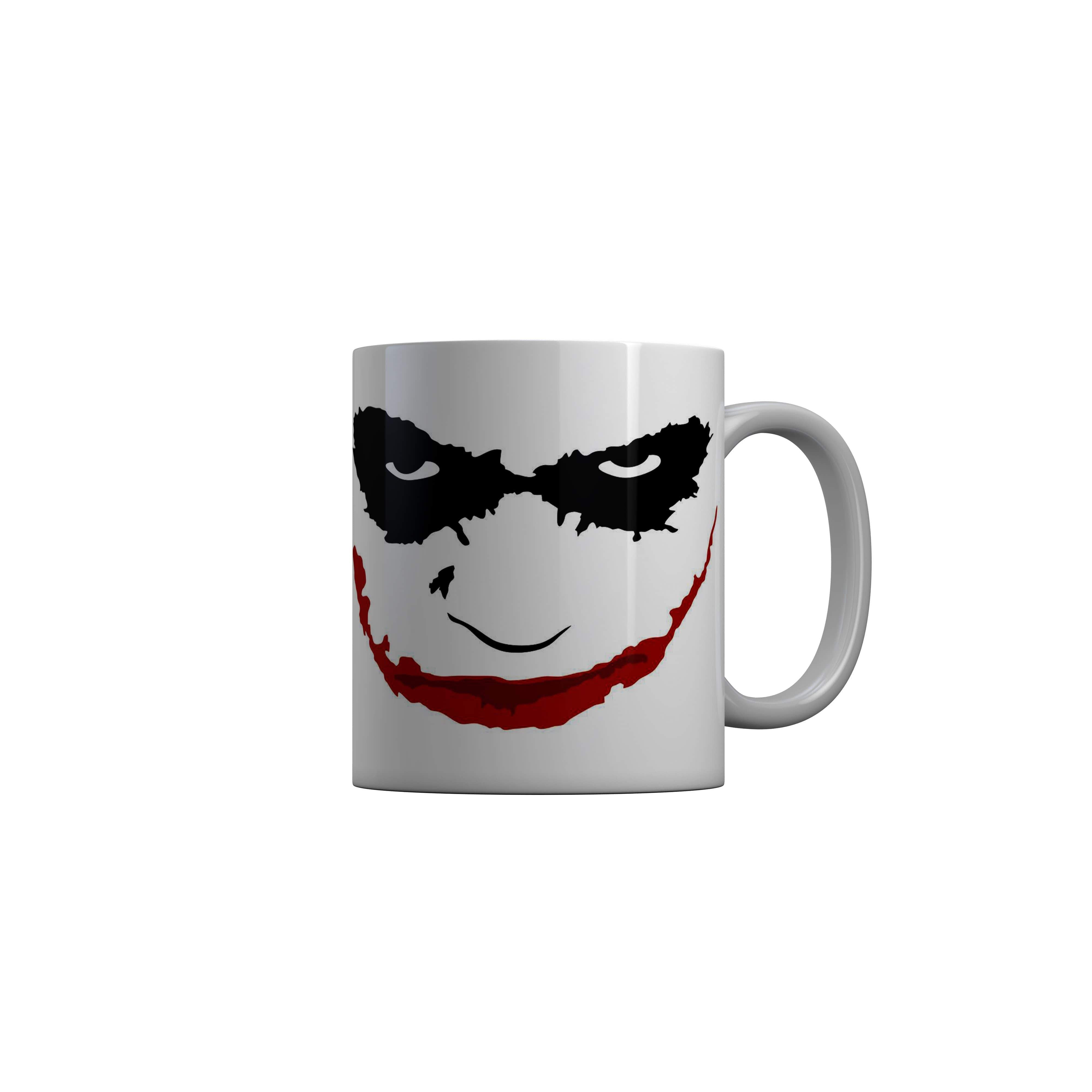 FashionRazor Angry Face White Ceramic Coffee Mug, 350 ml Mug FashionRazor