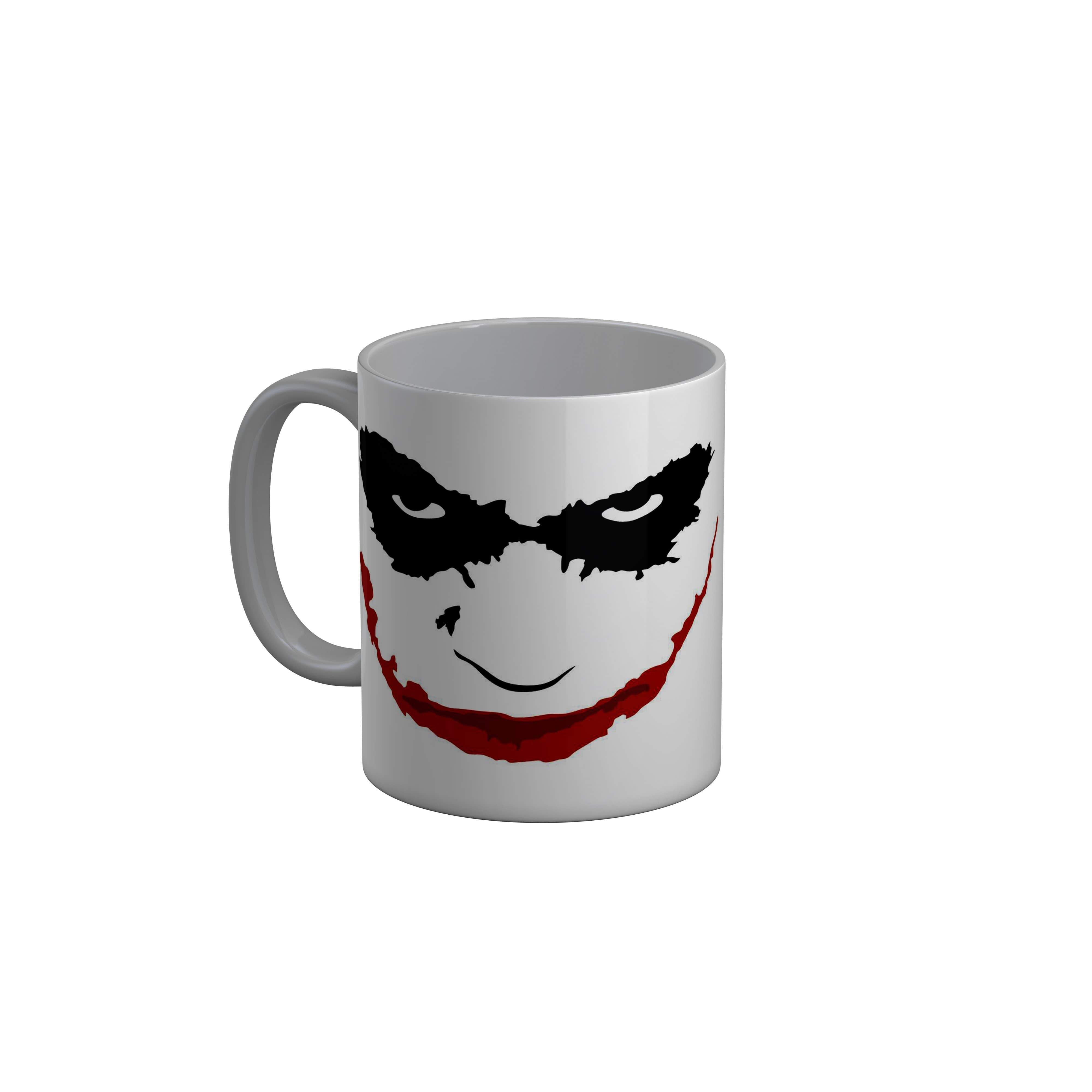 FashionRazor Angry Face White Ceramic Coffee Mug, 350 ml Mug FashionRazor