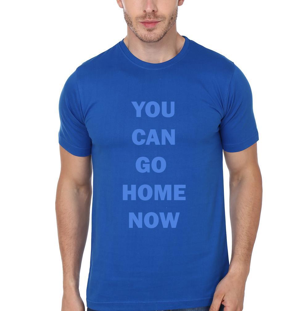 FunkyTradition You Can Go Home Now Gym Sweat Half Sleeves T-Shirt Clothing FunkyTradition