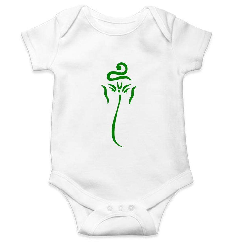 Ganesh JI Rompers for Baby Girl- FunkyTradition FunkyTradition