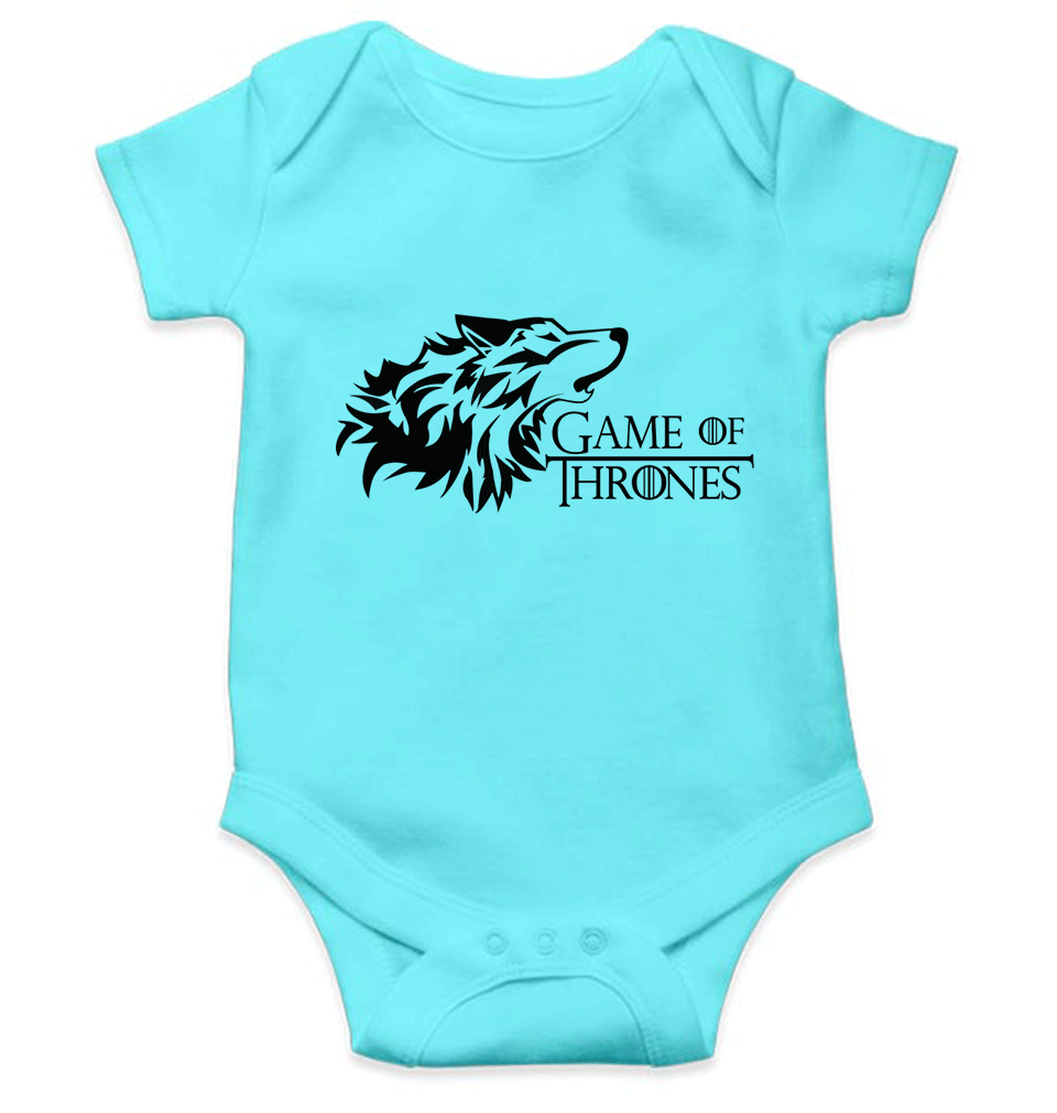 GOT Game Of Thrones Winter Coming Rompers for Baby Boy- FunkyTradition FunkyTradition