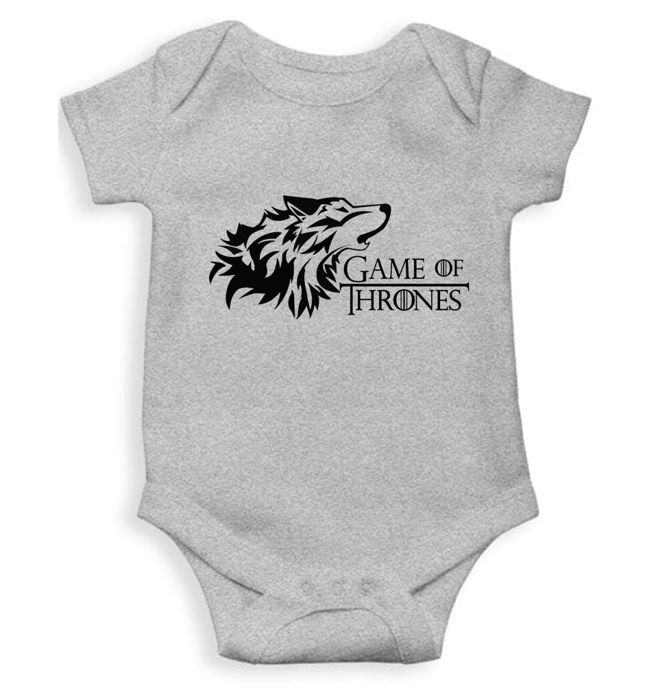 GOT Game Of Thrones Winter Coming Rompers for Baby Boy- FunkyTradition FunkyTradition