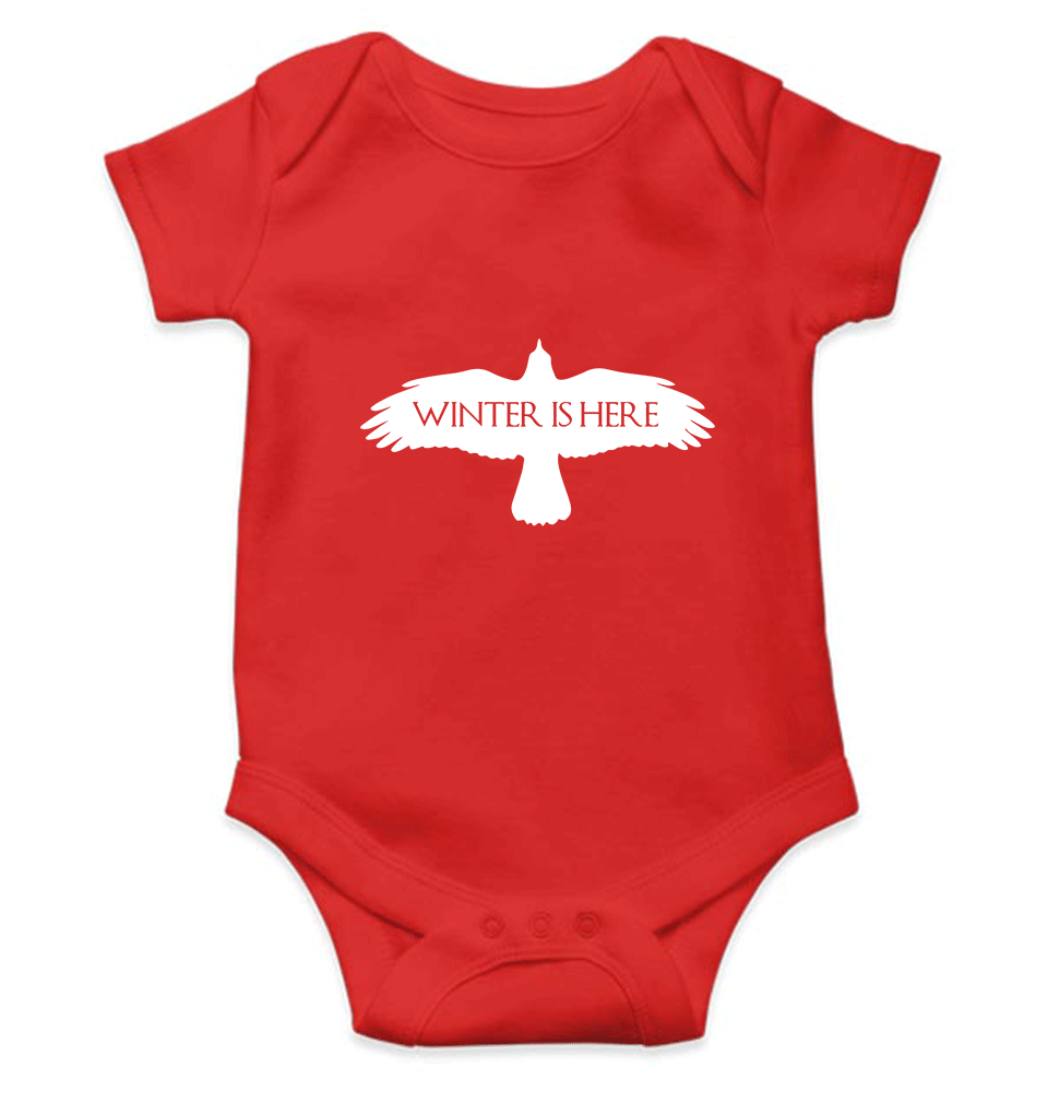 GOT Game Of Thrones Winter Is Here Rompers for Baby Boy- FunkyTradition FunkyTradition