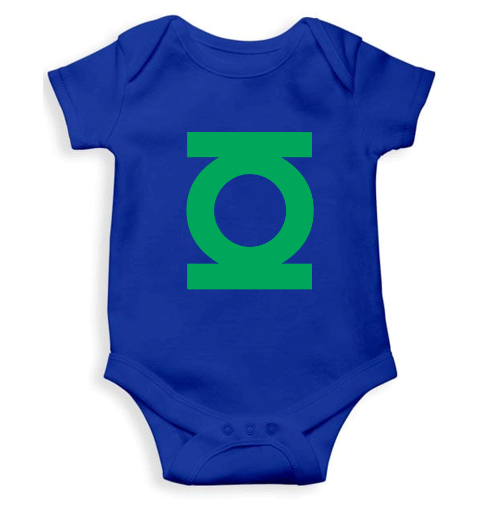 Green Lantern Rompers for Baby Girl- FunkyTradition FunkyTradition