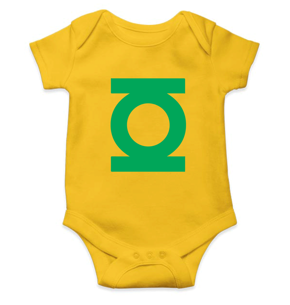 Green Lantern Rompers for Baby Girl- FunkyTradition FunkyTradition