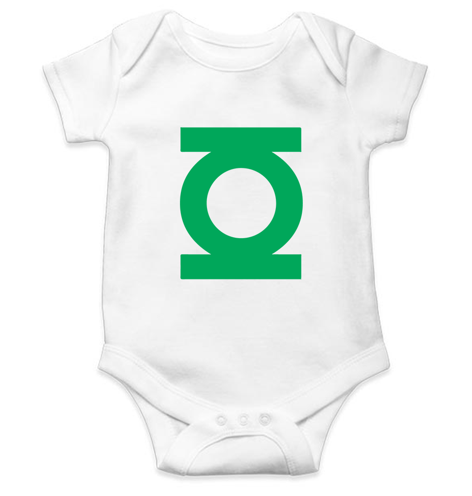 Green Lantern Rompers for Baby Girl- FunkyTradition FunkyTradition