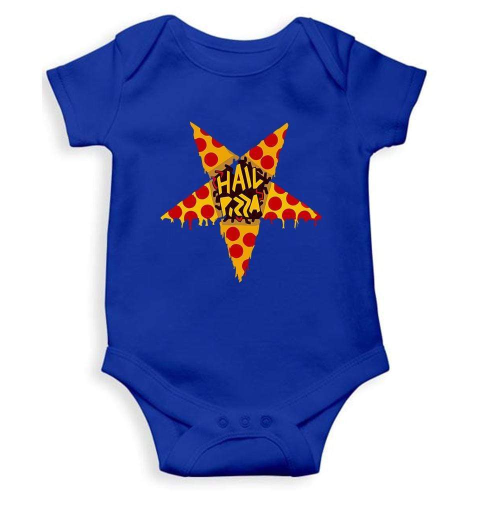 Hail Pizza Rompers for Baby Girl- FunkyTradition FunkyTradition