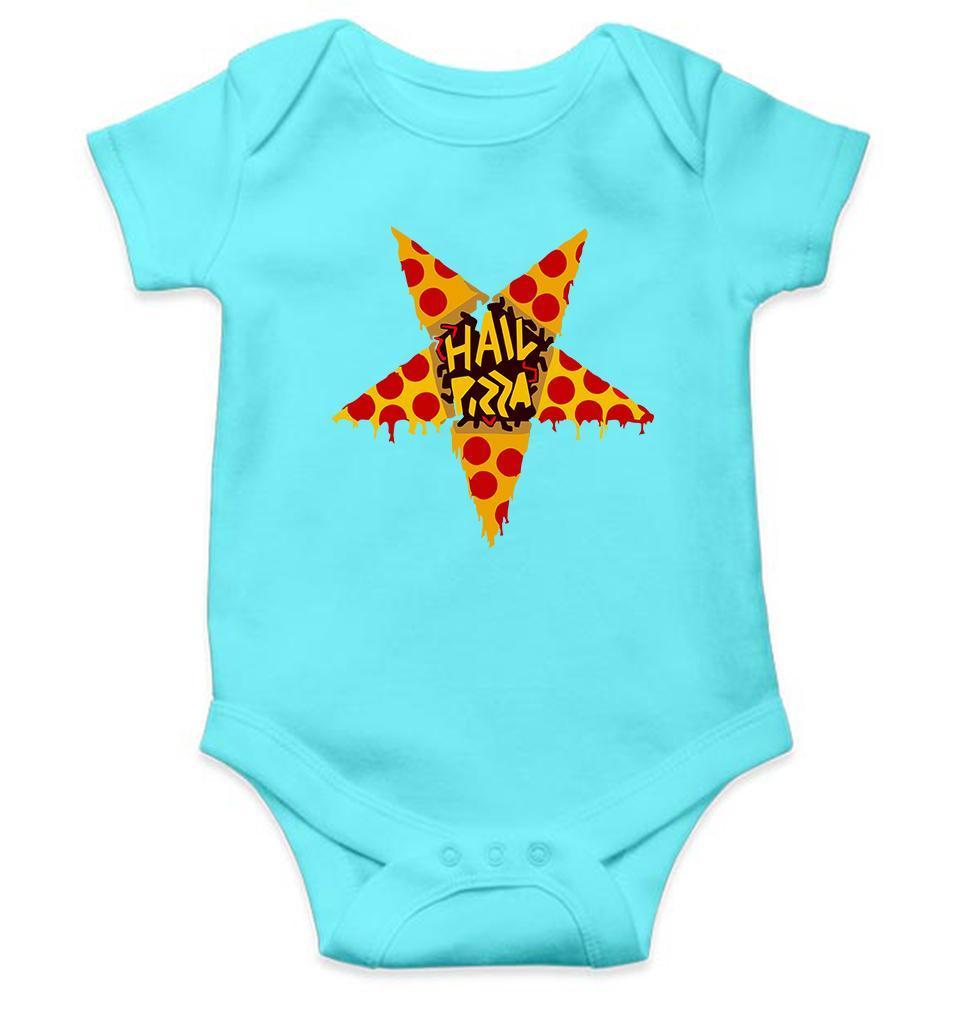 Hail Pizza Rompers for Baby Girl- FunkyTradition FunkyTradition