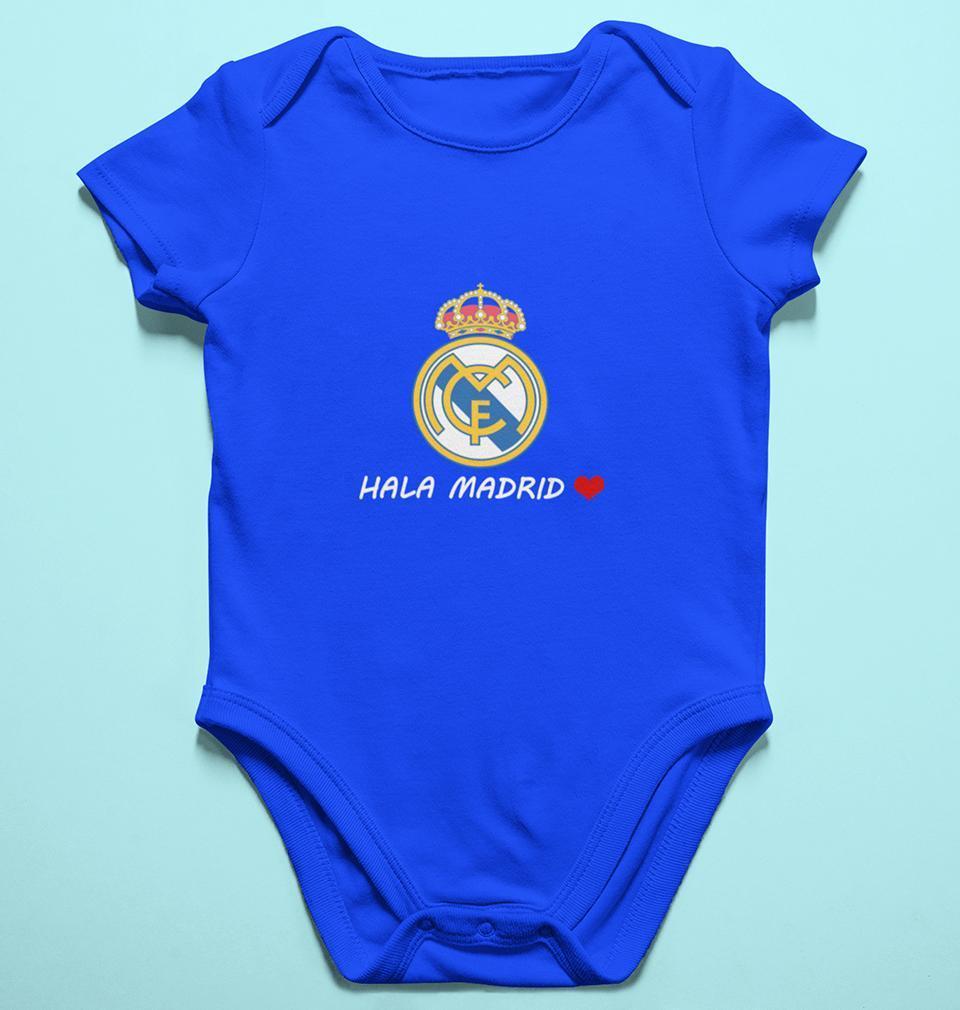 Hala Madrid Rompers for Baby Boy- FunkyTradition FunkyTradition