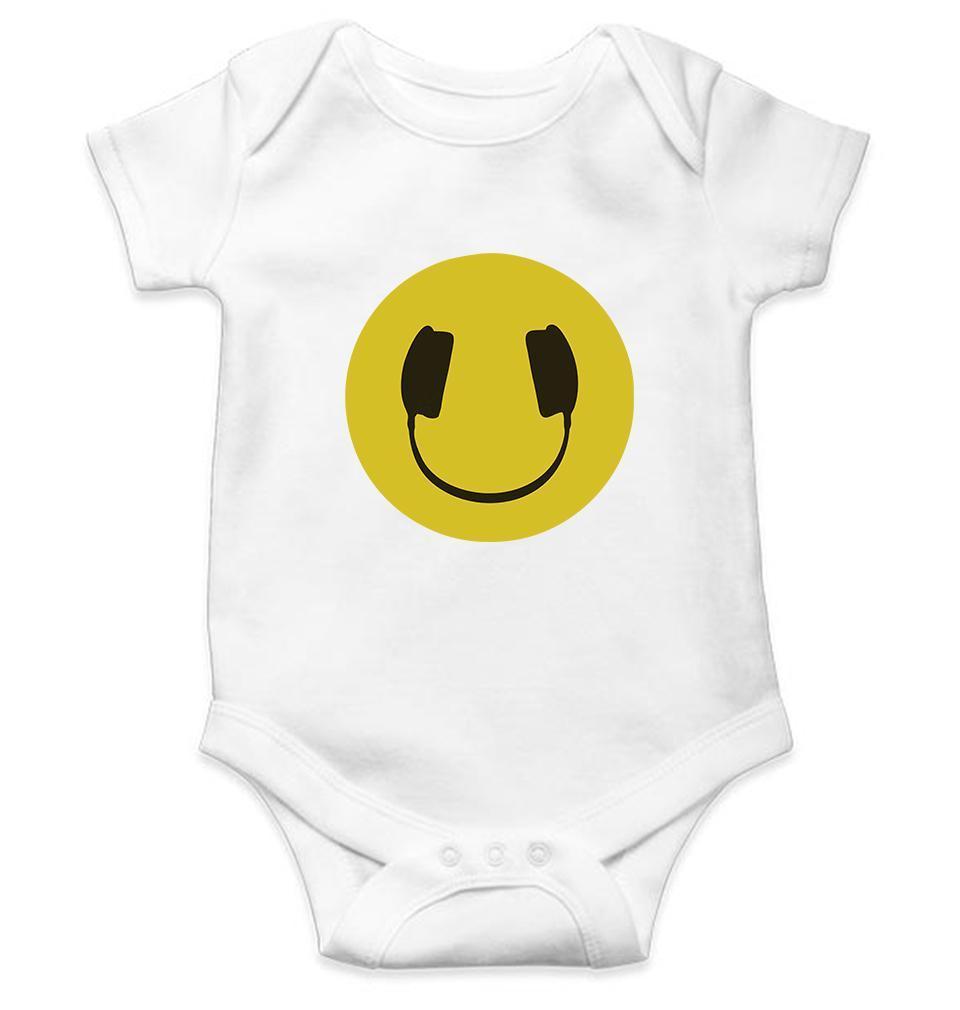 HeadPhone Eye Rompers for Baby Girl- FunkyTradition FunkyTradition