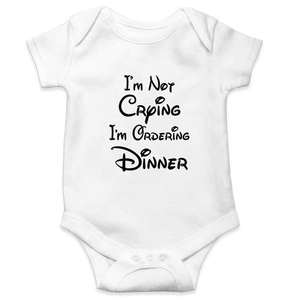 I am not crying Rompers for Baby Girl- FunkyTradition FunkyTradition