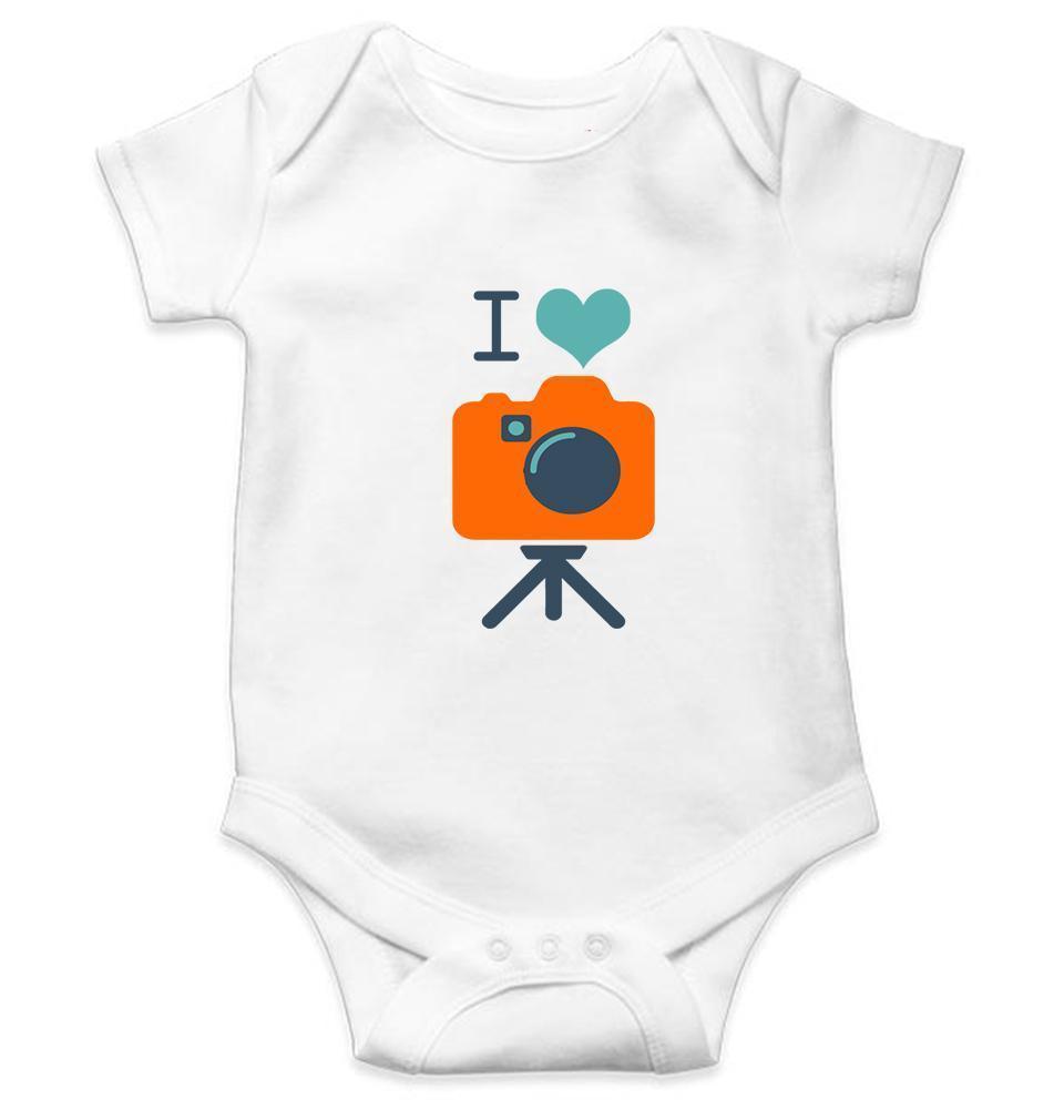 I Love Photography Rompers for Baby Boy- FunkyTradition FunkyTradition