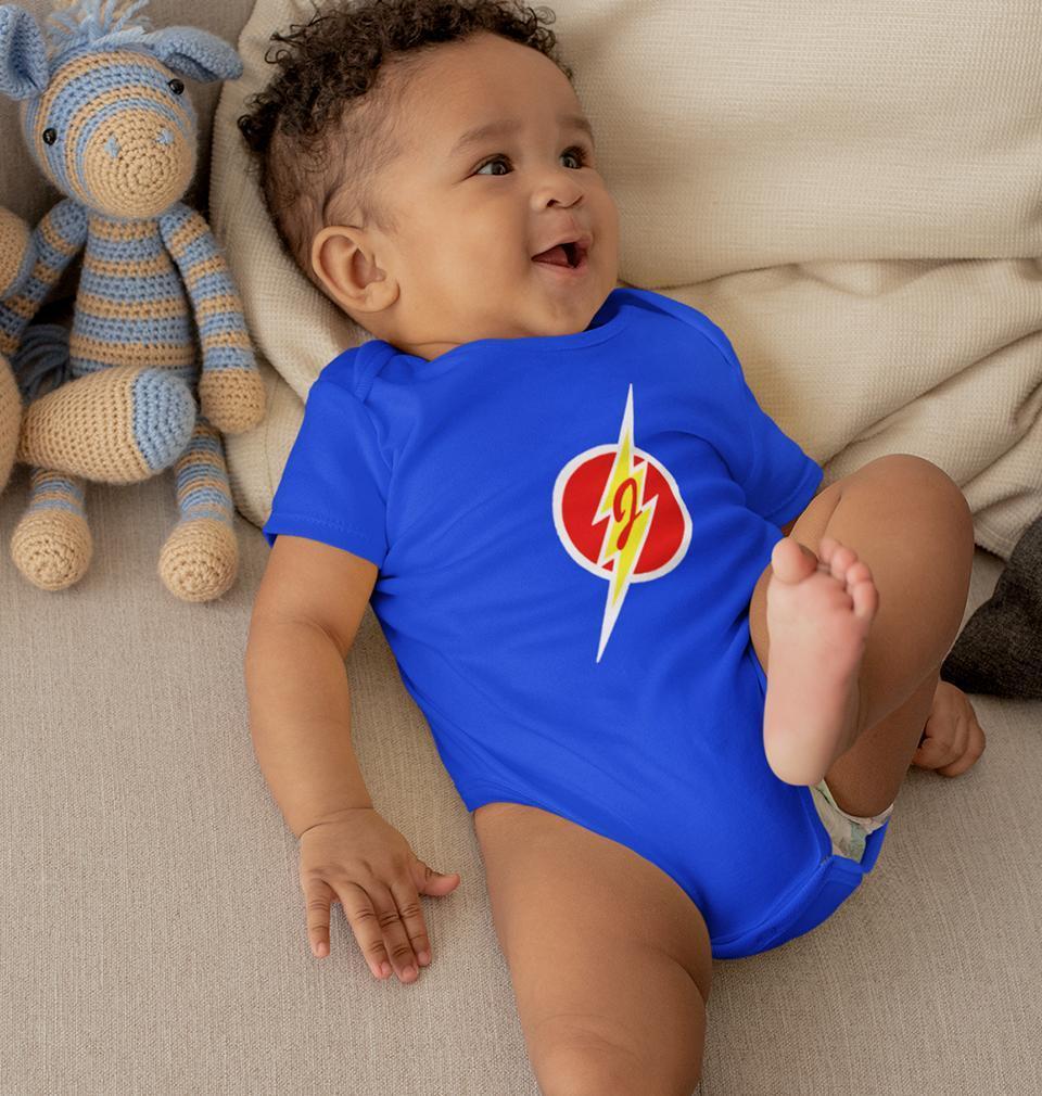 Junior Flash Superhero Rompers for Baby Boy- FunkyTradition FunkyTradition