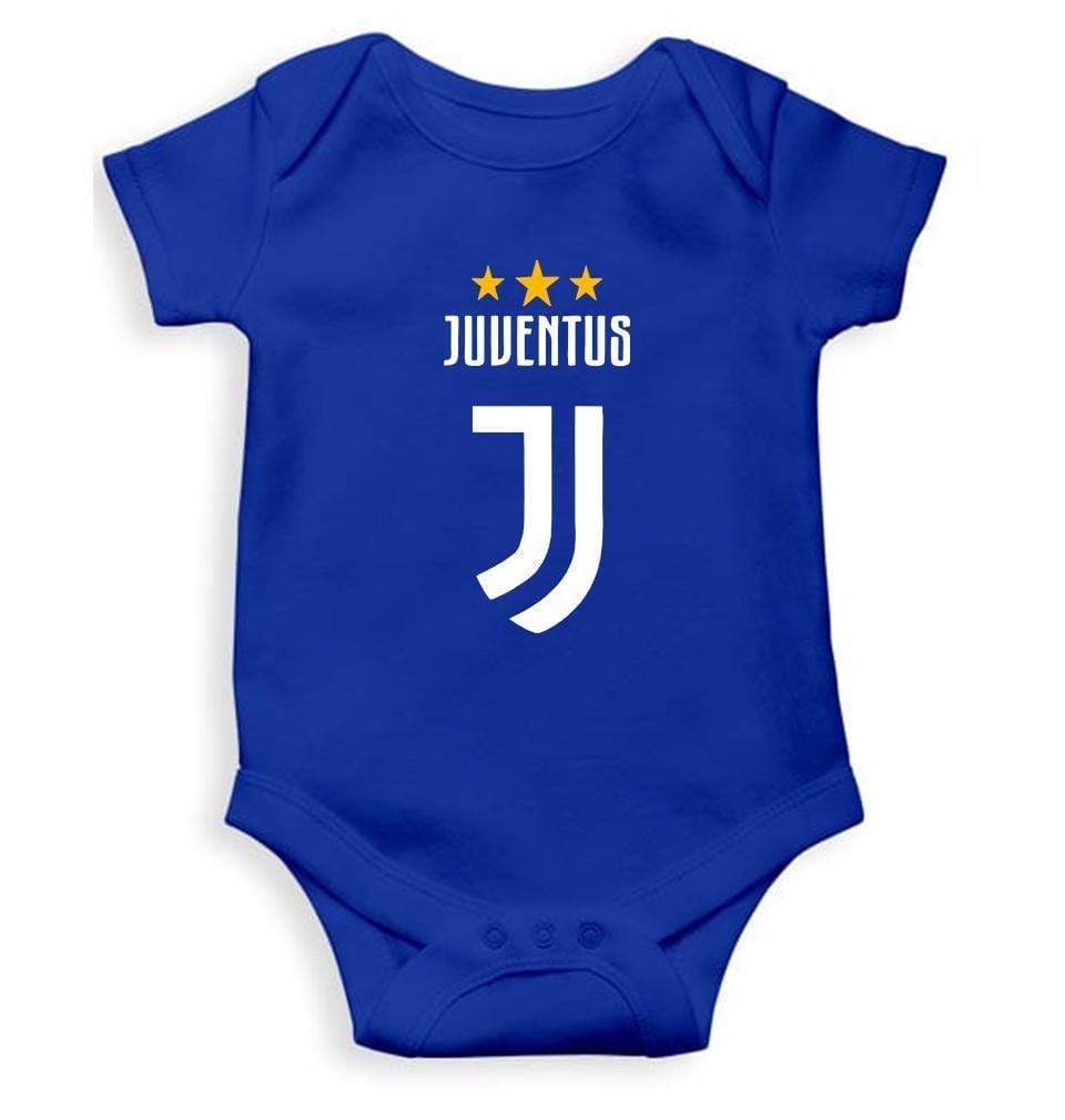 Juventus Rompers for Baby Boy- FunkyTradition FunkyTradition