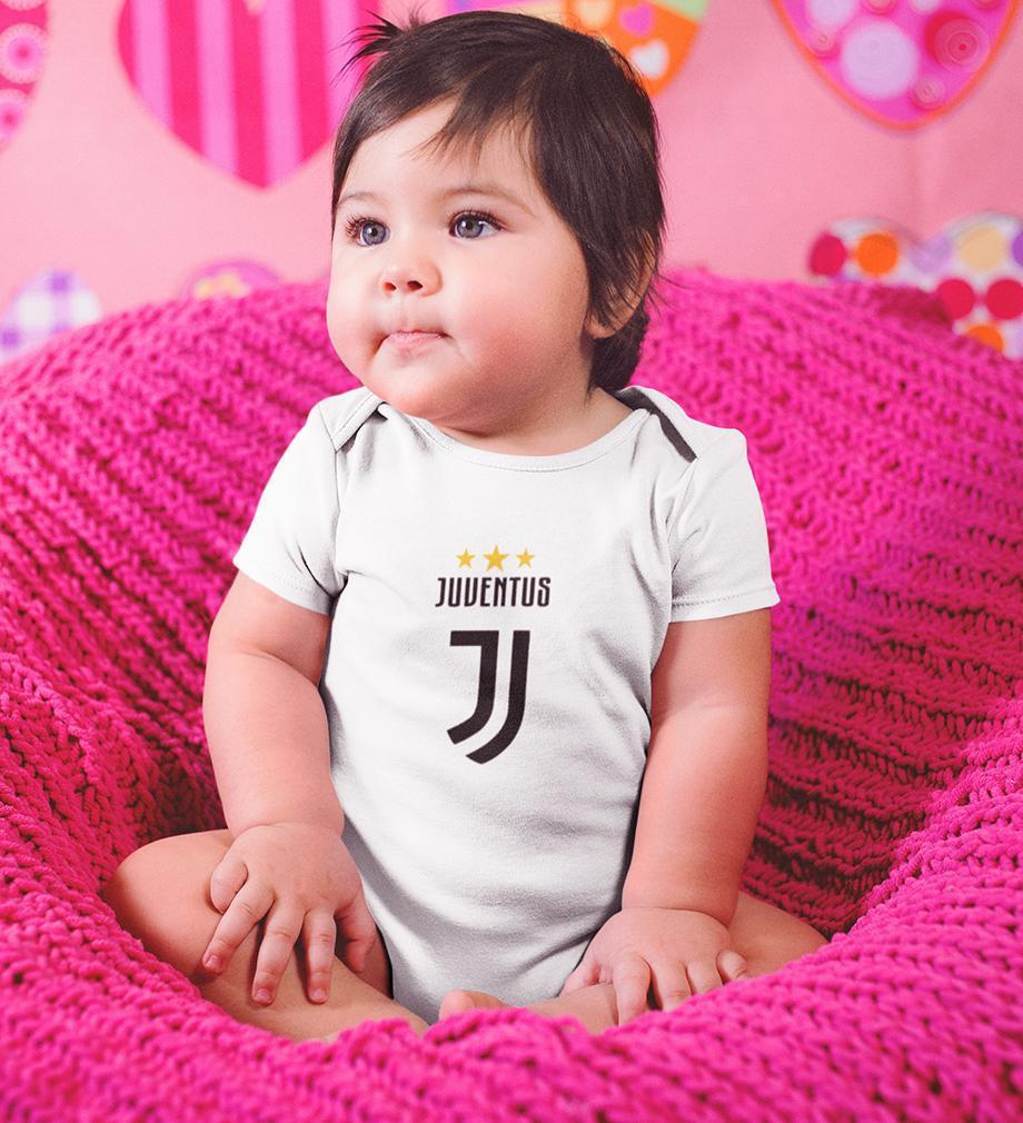 Juventus Rompers for Baby Girl- FunkyTradition FunkyTradition