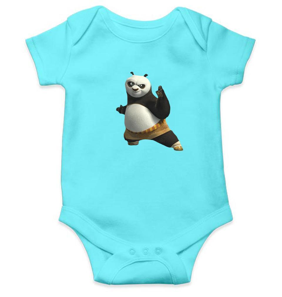 Kung Fu Panda Abstract Rompers for Baby Boy- FunkyTradition FunkyTradition