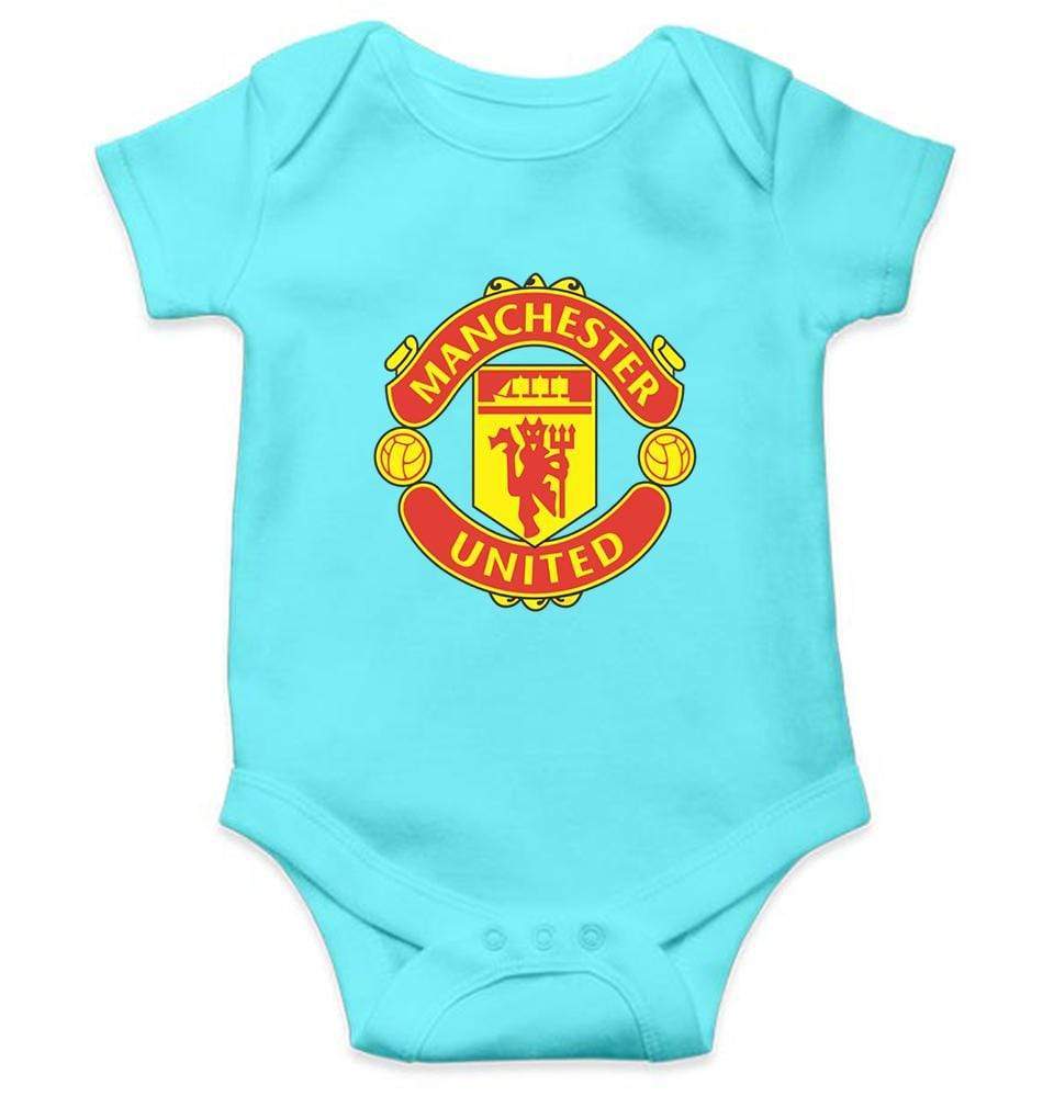Manchester United Rompers for Baby Boy- FunkyTradition FunkyTradition