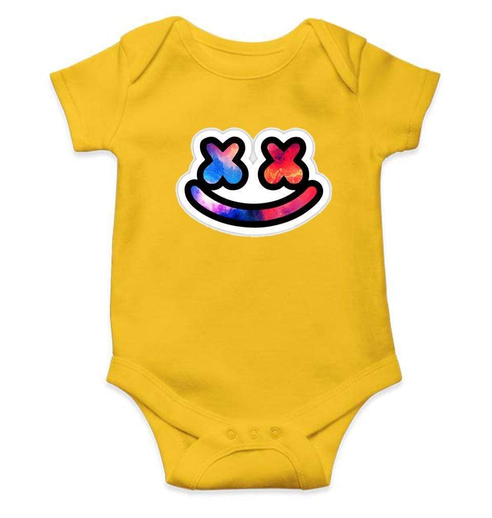 Marshmello Rompers for Baby Boy- FunkyTradition FunkyTradition
