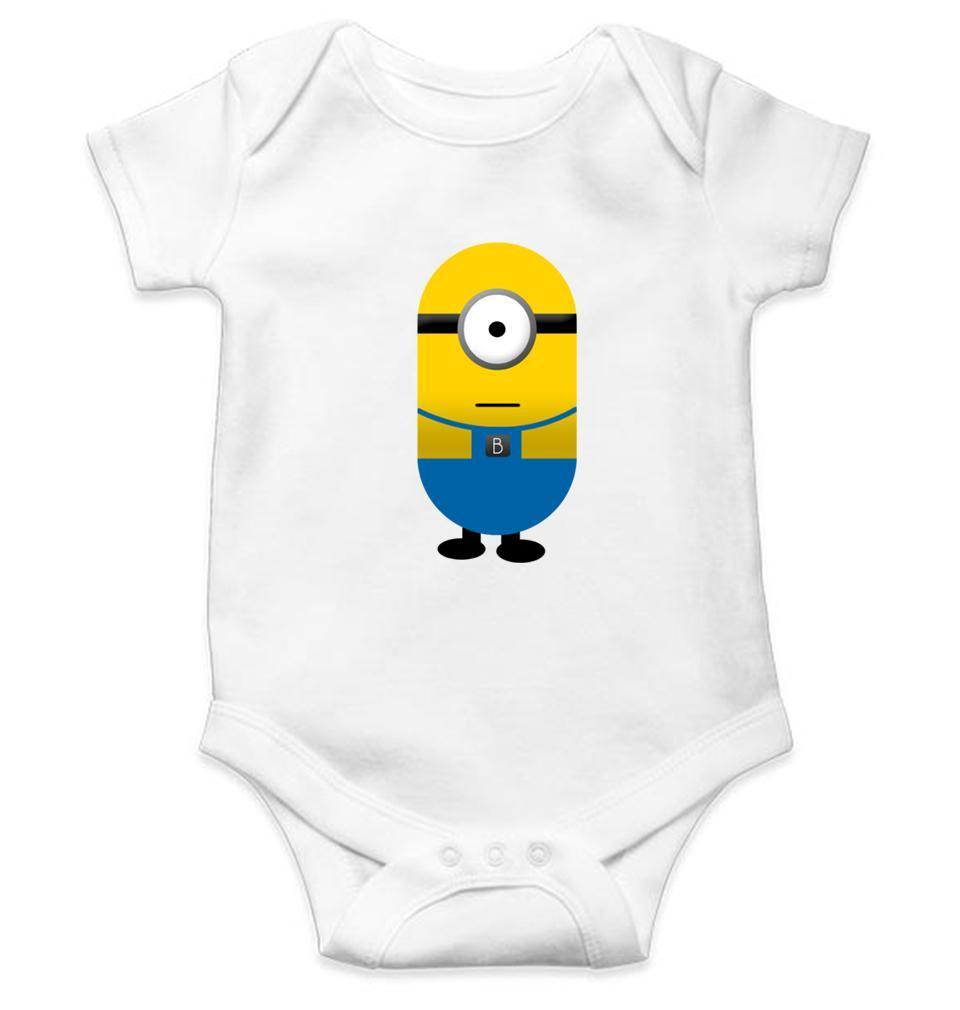 Minion Despicable Me Abstract Rompers for Baby Boy- FunkyTradition FunkyTradition