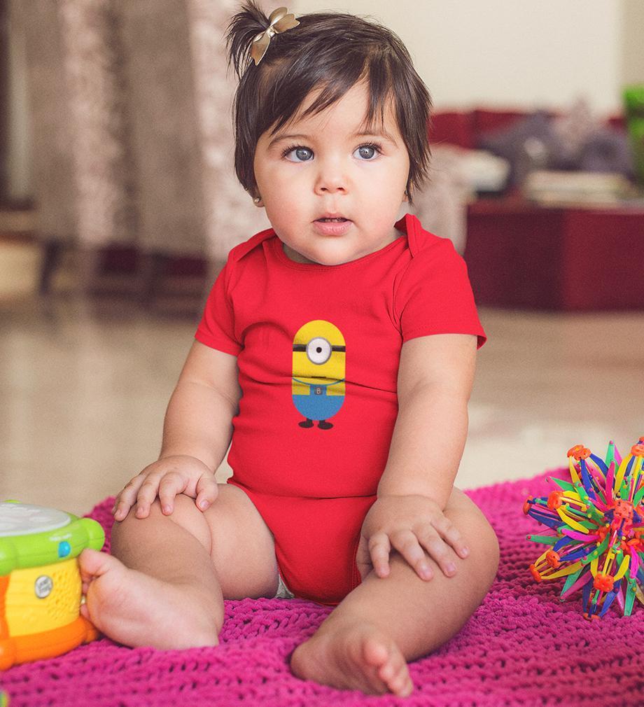Minion Dispicable me Rompers for Baby Girl- FunkyTradition FunkyTradition