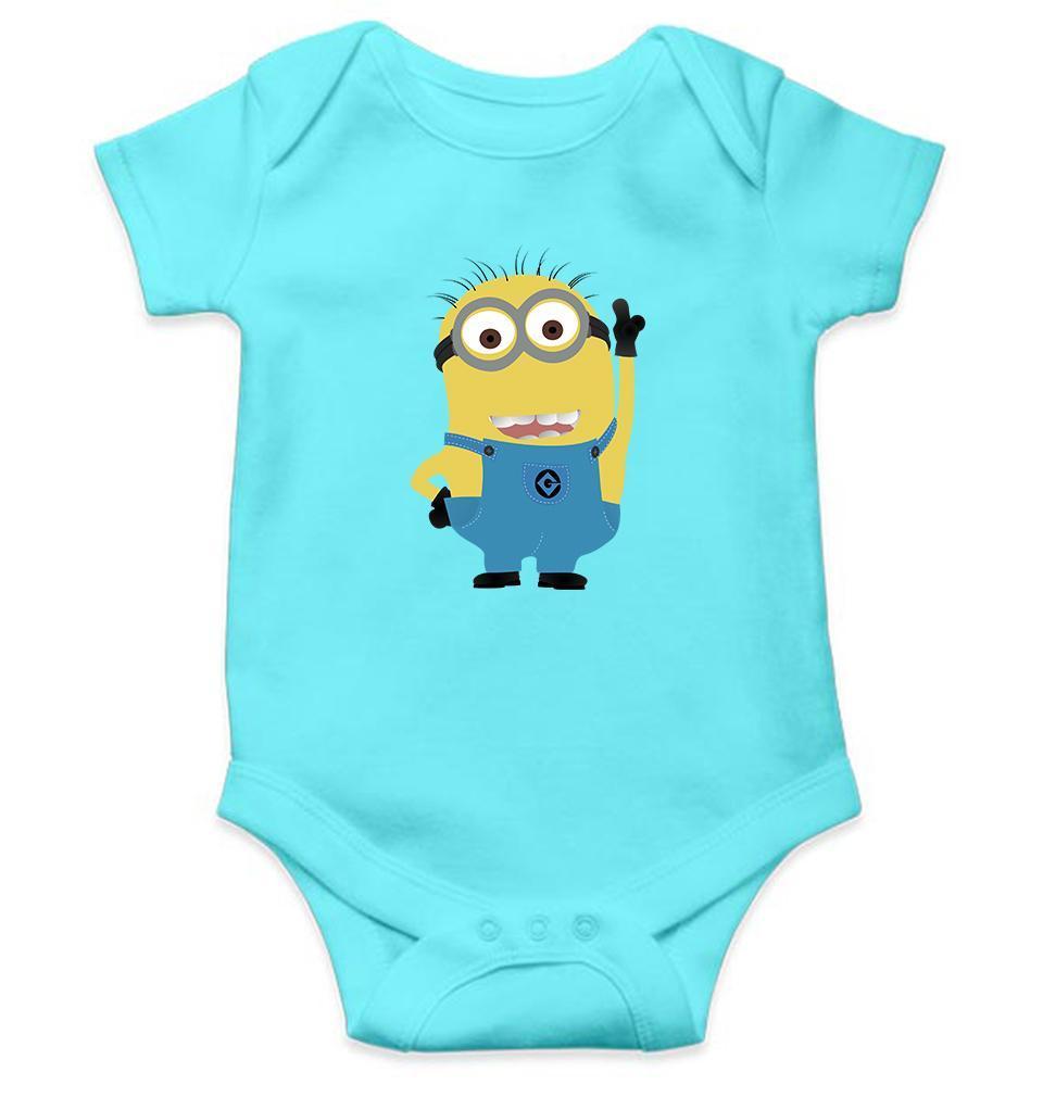 Minion Gru Rompers for Baby Girl- FunkyTradition FunkyTradition