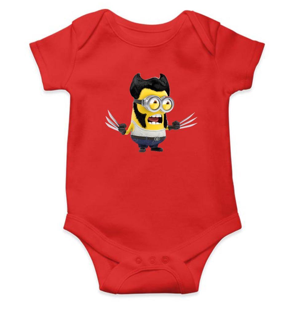 Minion Huge Jackman Abstract Rompers for Baby Boy- FunkyTradition FunkyTradition