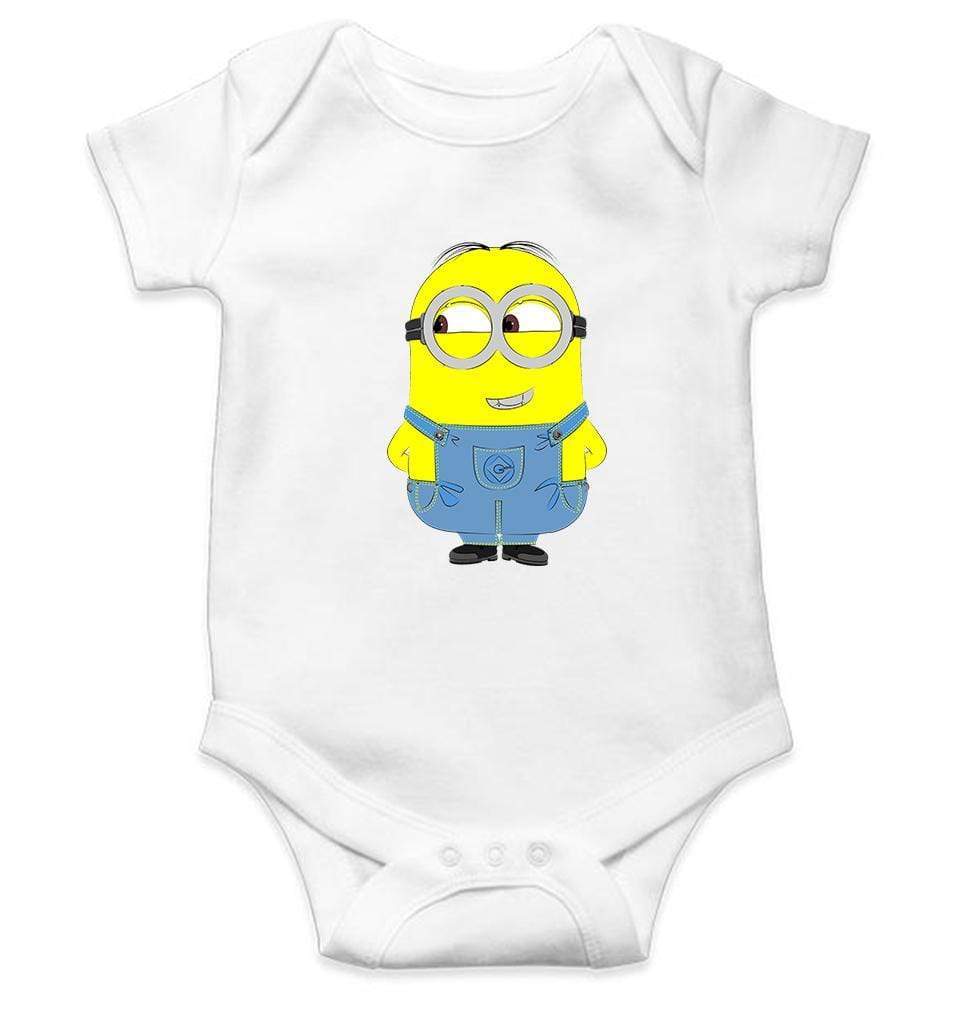 Minion Naughty Abstract Rompers for Baby Boy- FunkyTradition FunkyTradition