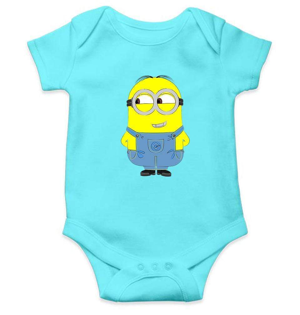 Minion Naughty Abstract Rompers for Baby Boy- FunkyTradition FunkyTradition