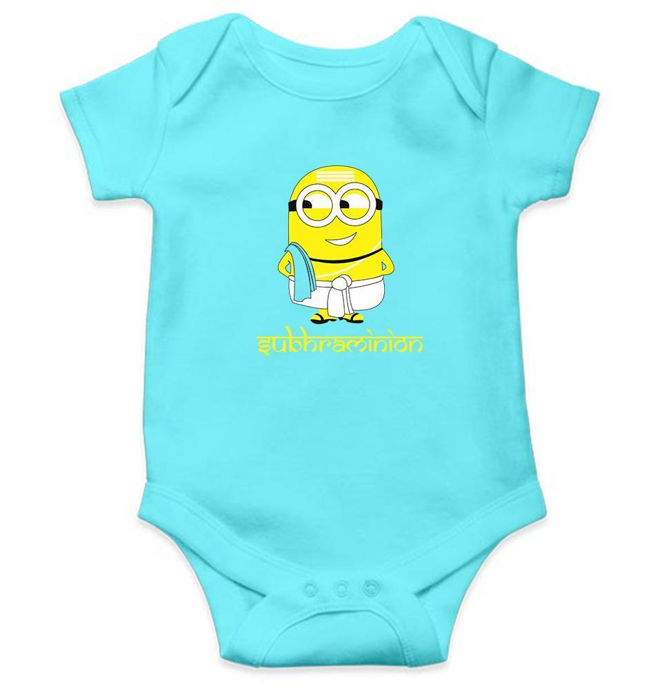 Minion Subhraminion Abstract Rompers for Baby Boy- FunkyTradition FunkyTradition