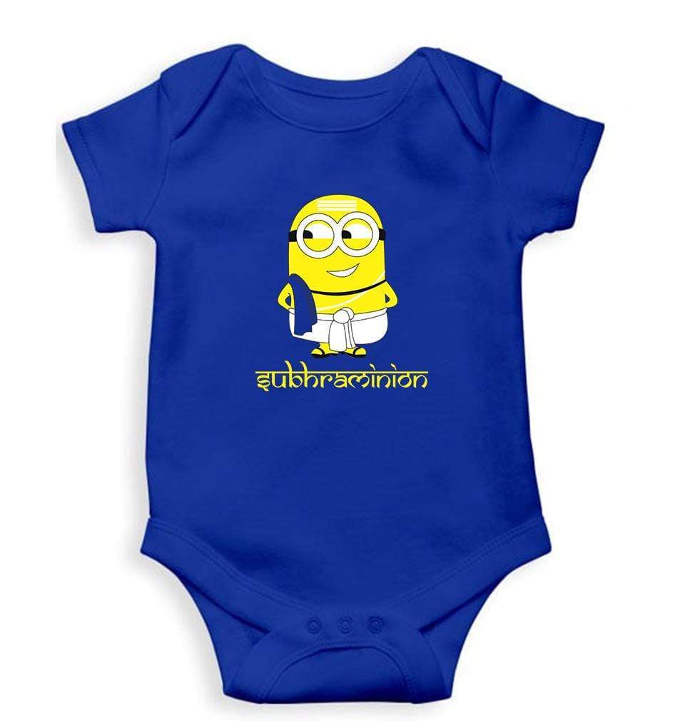 Minion Subhraminion Abstract Rompers for Baby Boy- FunkyTradition FunkyTradition