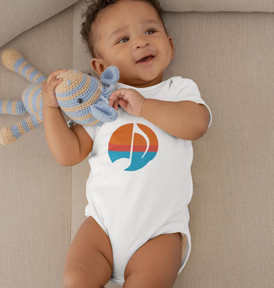 Music Node Rompers for Baby Boy- FunkyTradition FunkyTradition