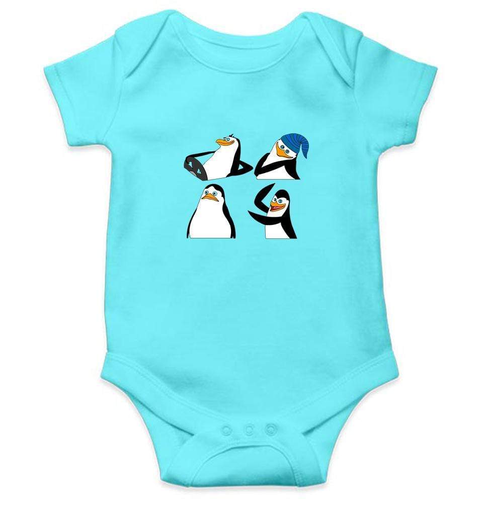 Penguin Rompers for Baby Girl- FunkyTradition FunkyTradition