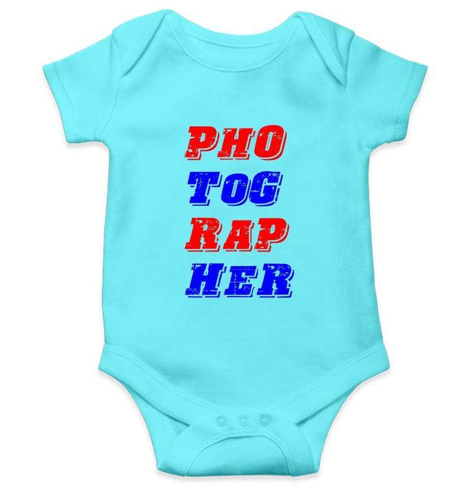 Photographer Rompers for Baby Boy- FunkyTradition FunkyTradition