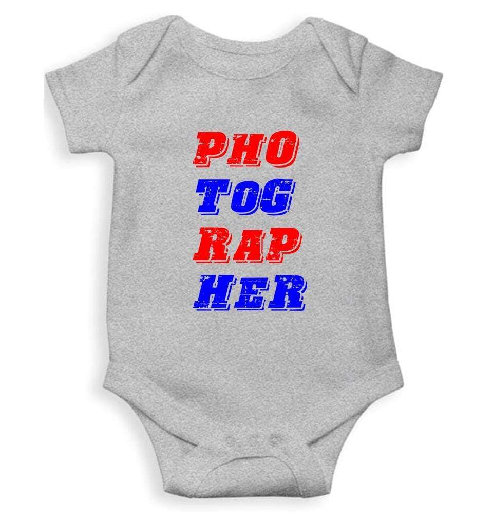 Photographer Rompers for Baby Boy- FunkyTradition FunkyTradition