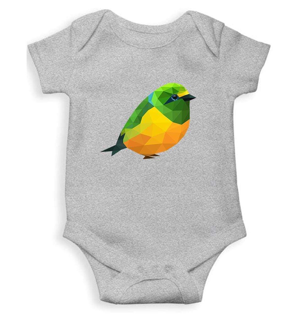 Pologhram Bird Abstract Rompers for Baby Girl- FunkyTradition FunkyTradition
