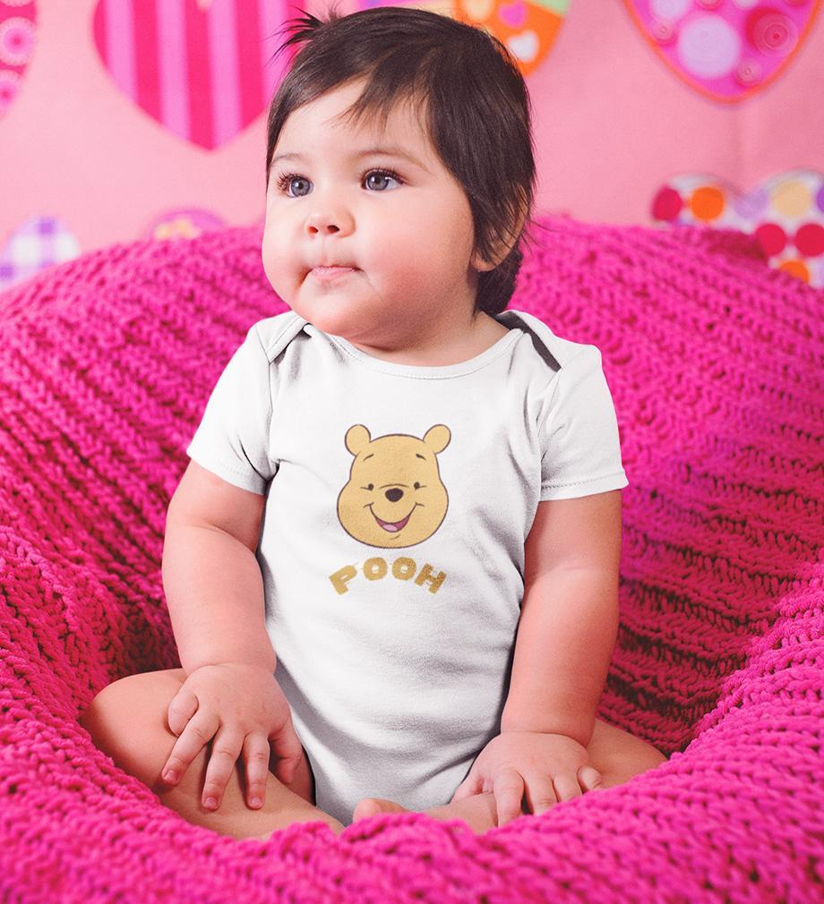 Pooh Rompers for Baby Girl- FunkyTradition FunkyTradition
