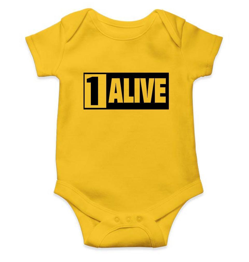 PUBG 1 Alive Rompers for Baby Girl- FunkyTradition FunkyTradition