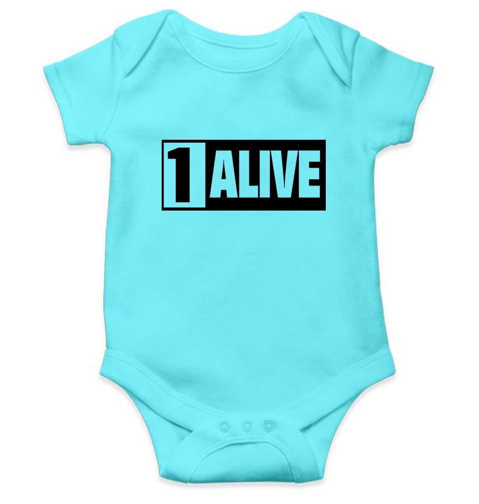 PUBG 1 Alive Rompers for Baby Girl- FunkyTradition FunkyTradition
