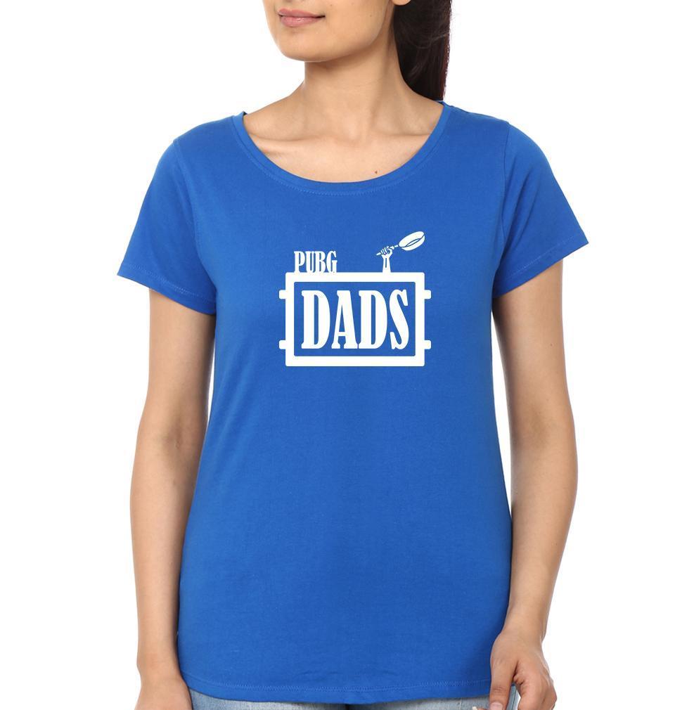 Pubg Dads Womens Half Sleeves T-Shirts-FunkyTradition Half Sleeves T-Shirt FunkyTradition