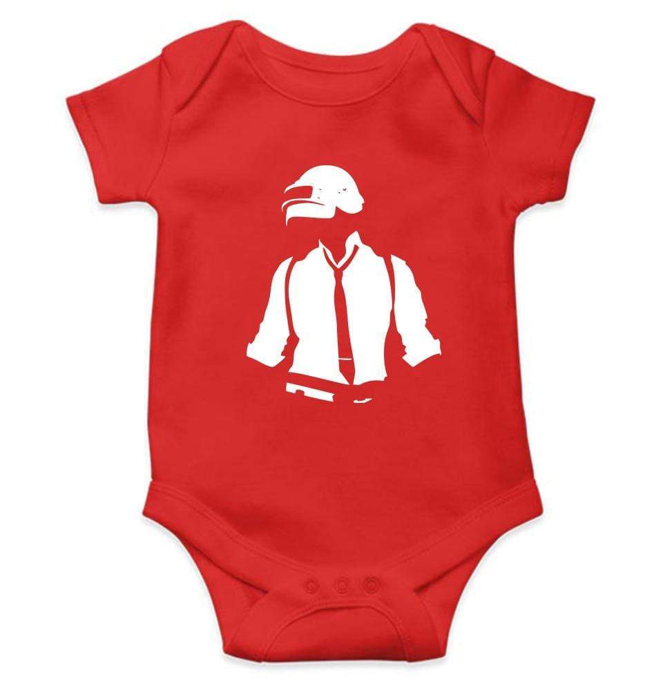 PUBG Logo Rompers for Baby Boy- FunkyTradition FunkyTradition