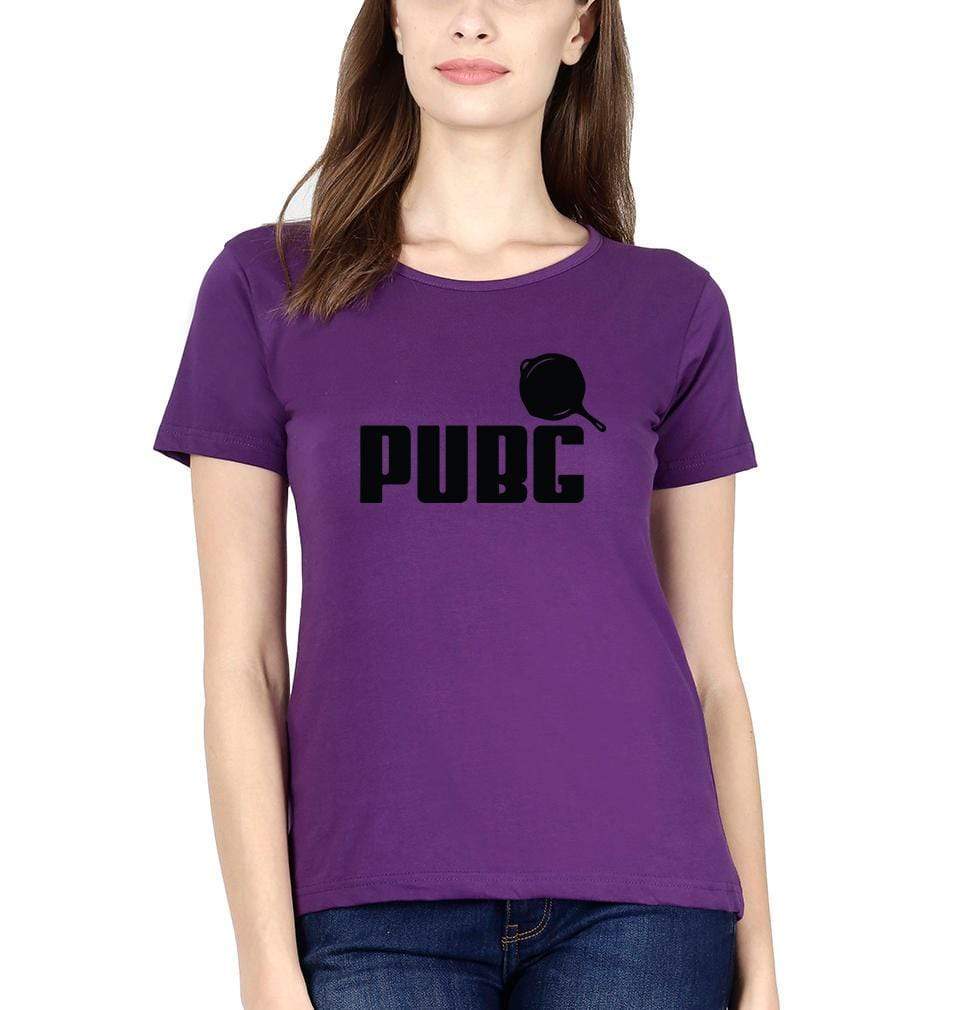 Pubg Pan Womens Half Sleeves T-Shirts-FunkyTradition Half Sleeves T-Shirt FunkyTradition