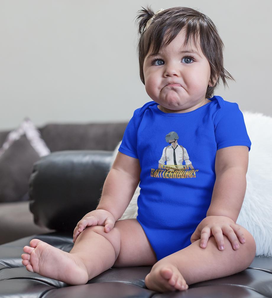 PUBG Player Unknowns Battleground Rompers for Baby Girl- FunkyTradition FunkyTradition