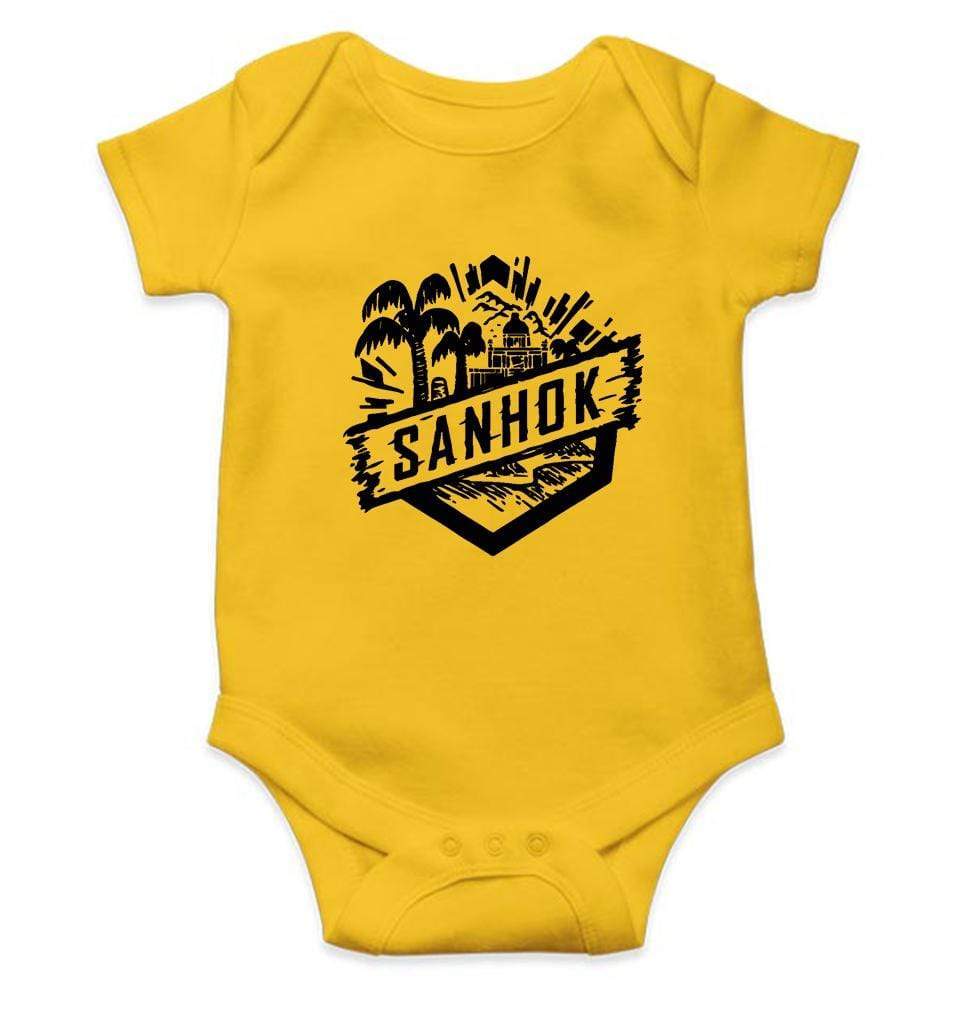 PUBG Sanhok Rompers for Baby Girl- FunkyTradition FunkyTradition
