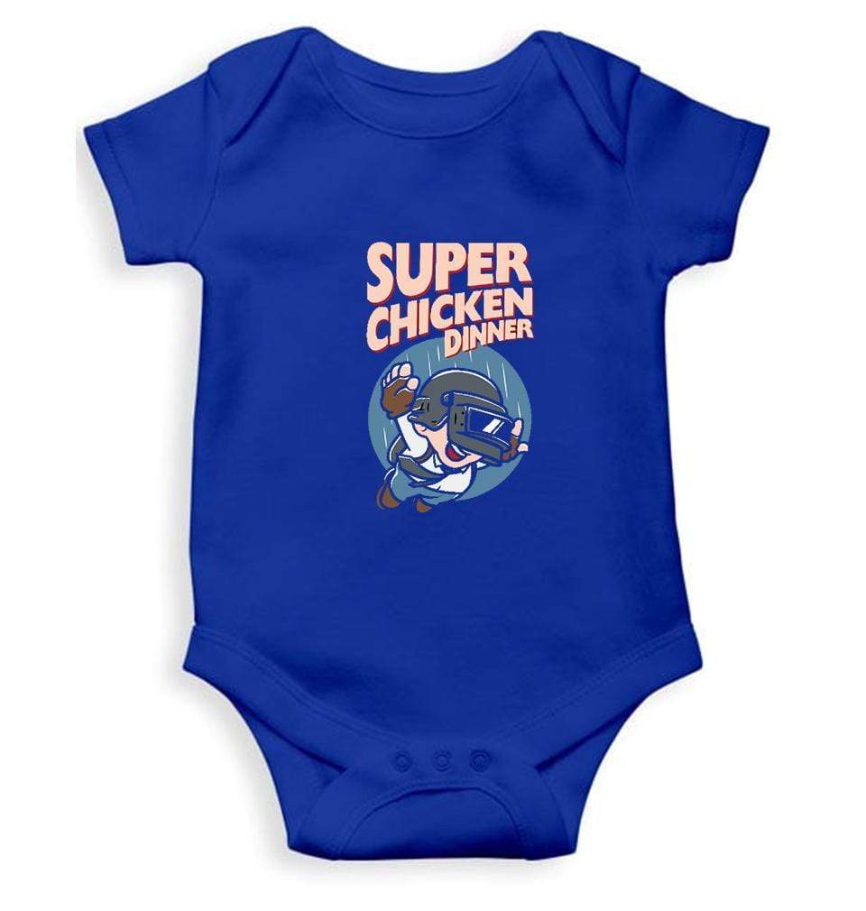 PUBG Super Chicken Dinner Rompers for Baby Girl- FunkyTradition FunkyTradition